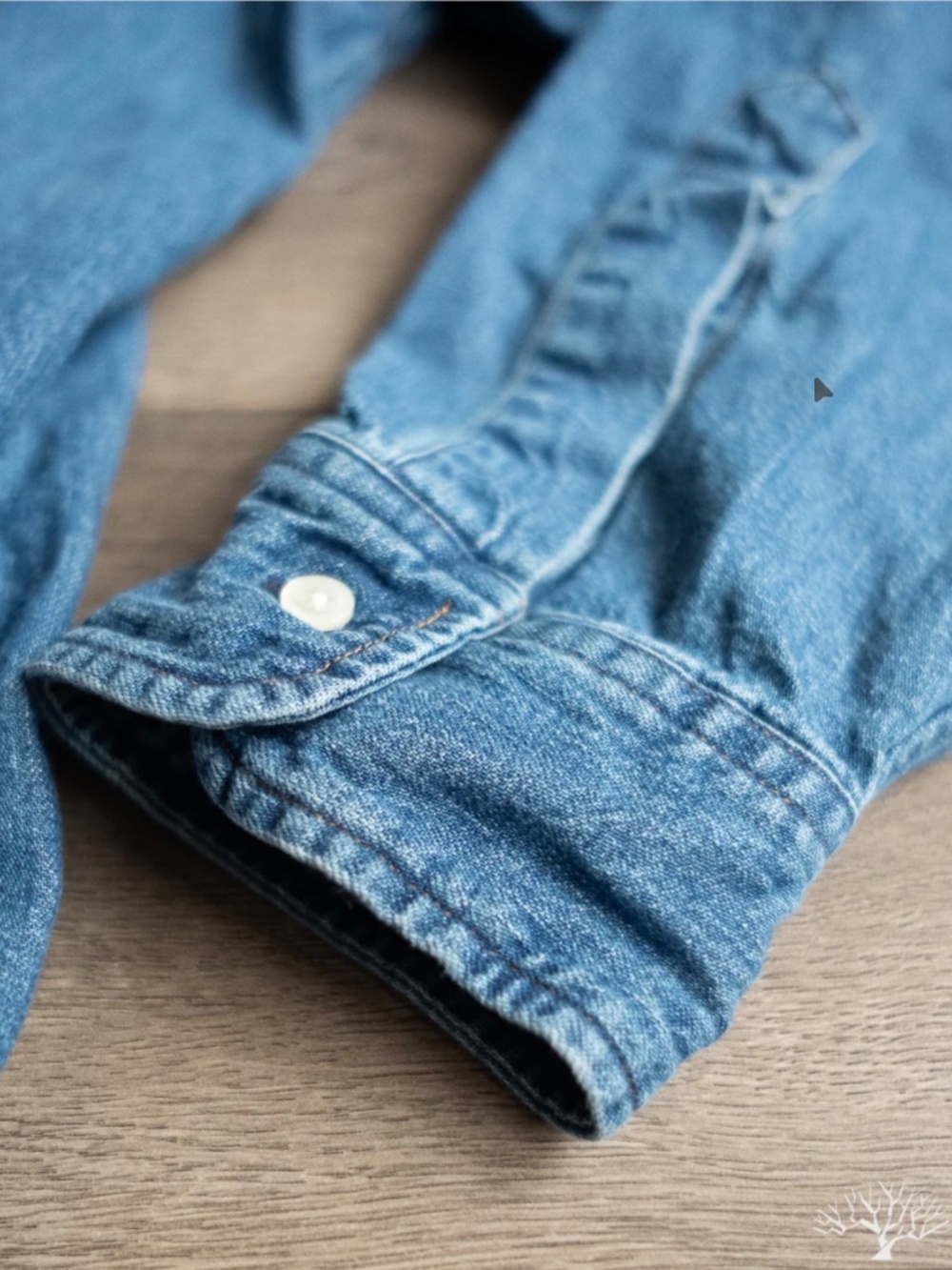 Standard Button Down Shirt - Denim Used - Picture 2 of 4